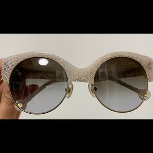 Ett:twa by Anthropologie Sunglasses, White